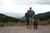 Teton Mountain overlook